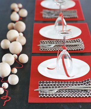 ideas para decorar la mesa navideña
