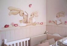 Cómo dar vida a una pared blanca decoraciones infantiles
