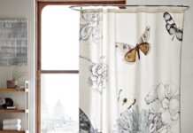 Cómo decorar unas cortinas de baño