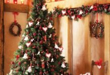 Cómo guardar un árbol de Navidad artificial