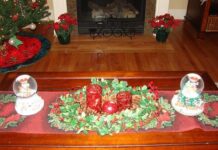 Cómo realizar un camino navideño