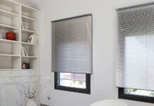 Decoración con persianas venecianas