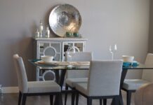 ¿Decoración plateada o dorada?