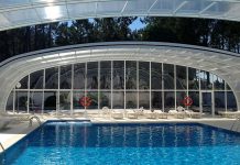 Decora el jardín con una cubierta de piscina