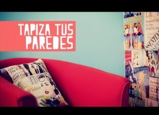 Decorar las paredes con tela